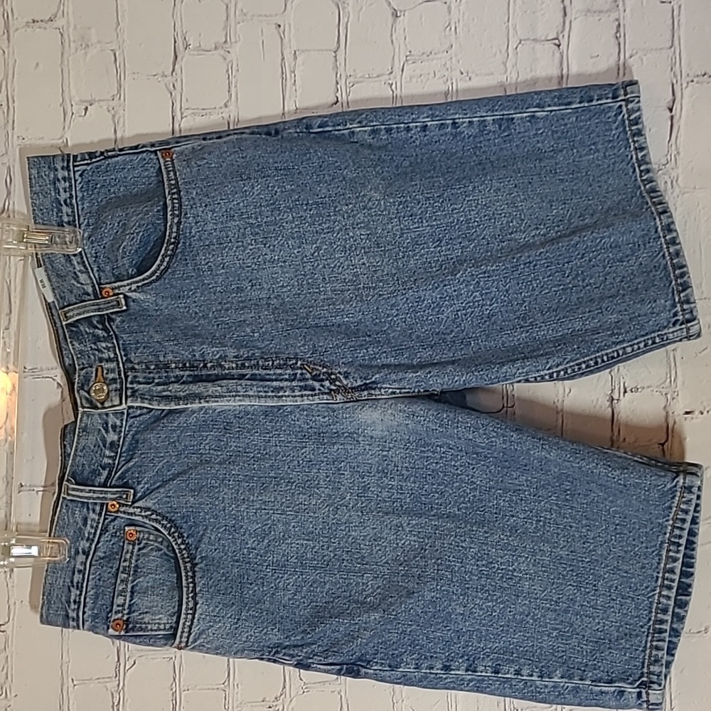 Men's Levi's Size 36 Denim shorts Jorts Medium Wash All Cotton 505
